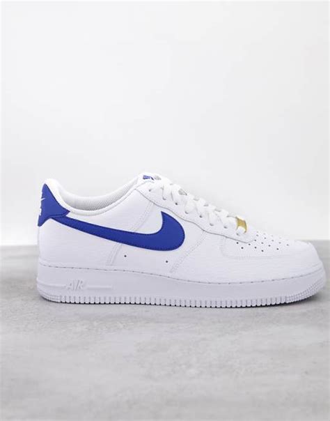 nike air force 1 dames wit blauw|air force 1 schoenen.